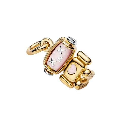 Charm Robot con Cara Giratoria