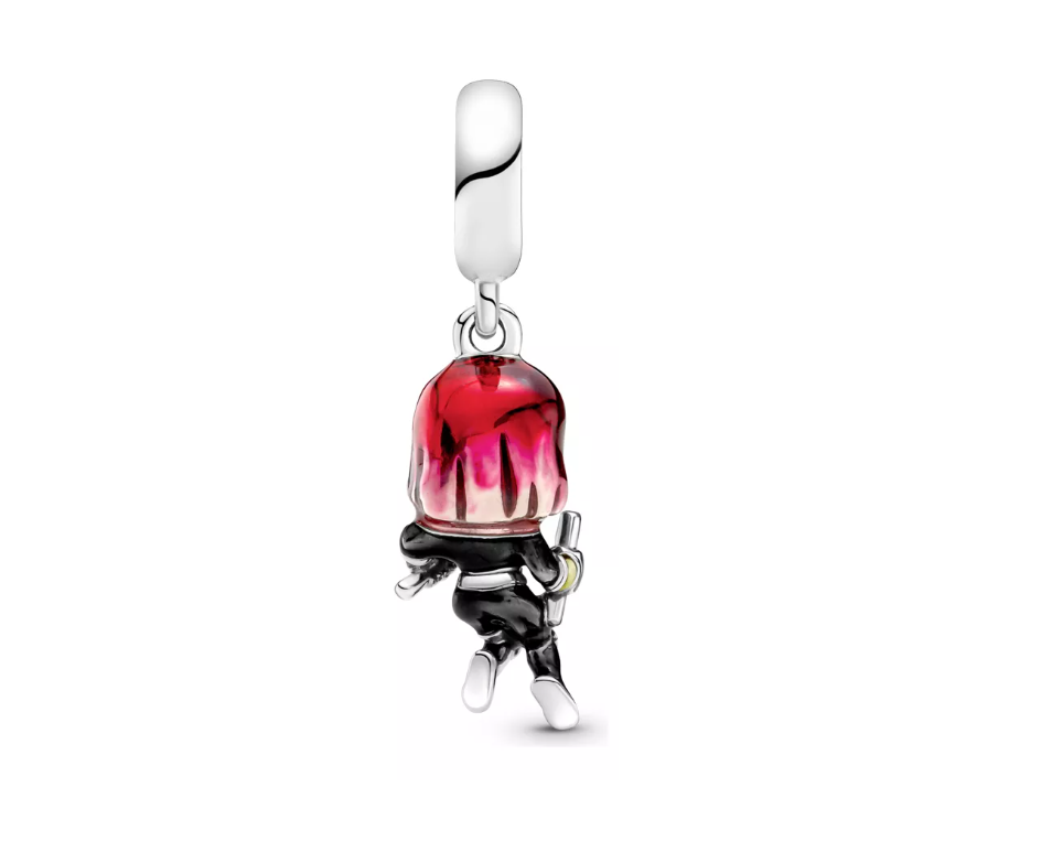 Charm viuda negra black widow