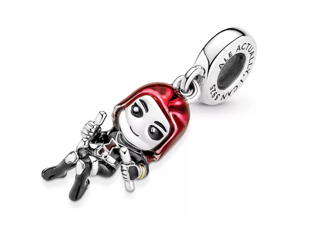 Charm viuda negra black widow