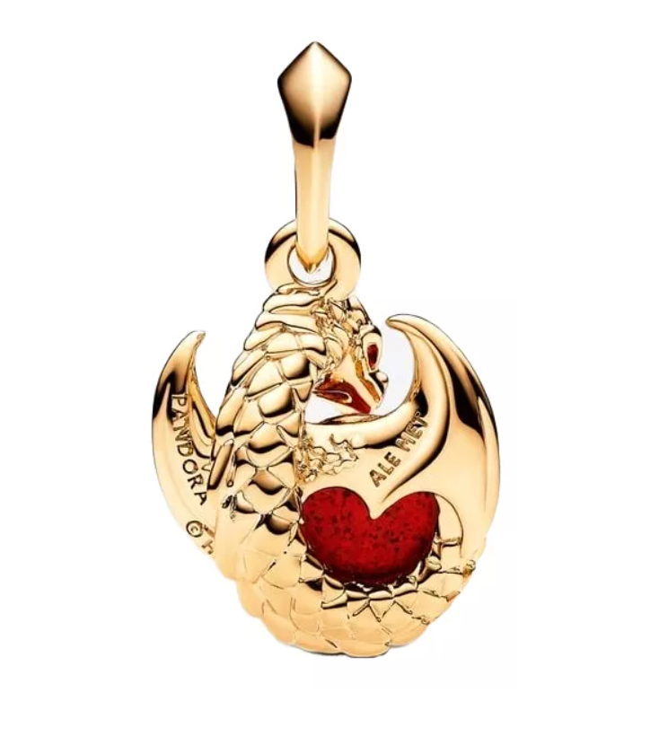 Charm dragon dorado juego de tronos