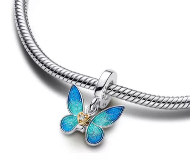 Charm colgante mariposa