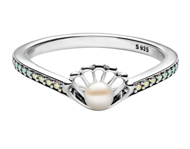 Anillo perla sirenita