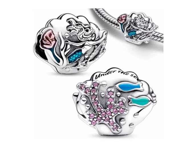 Charm concha sirenita