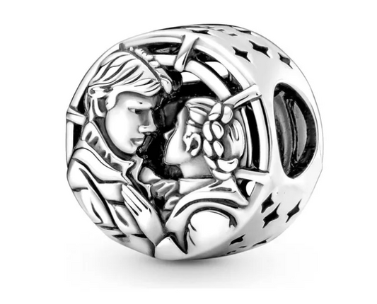 Charm beso de han solo & leia