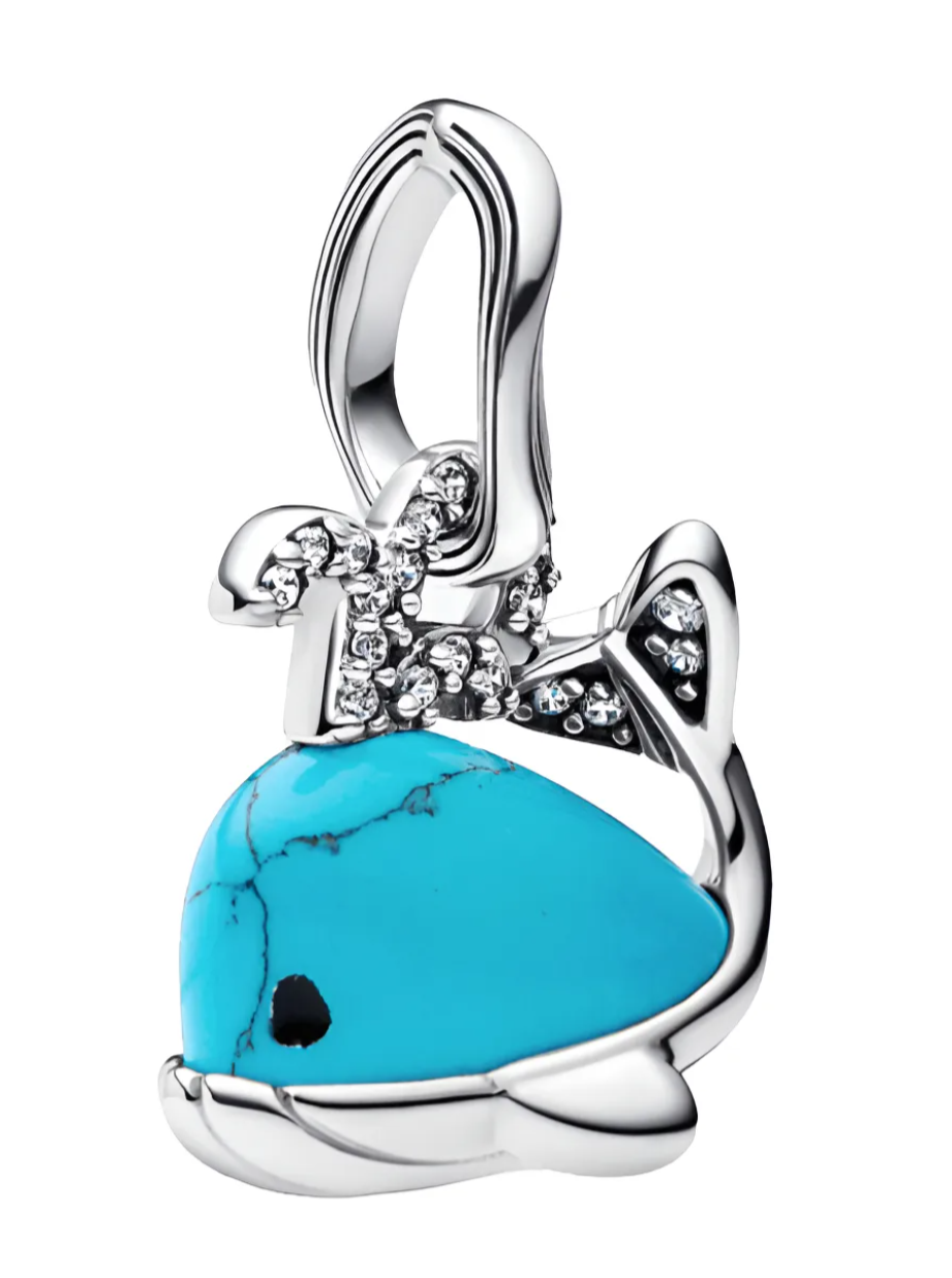 charm Ballena Color Turquesa