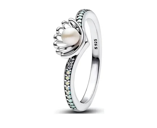 Anillo perla sirenita
