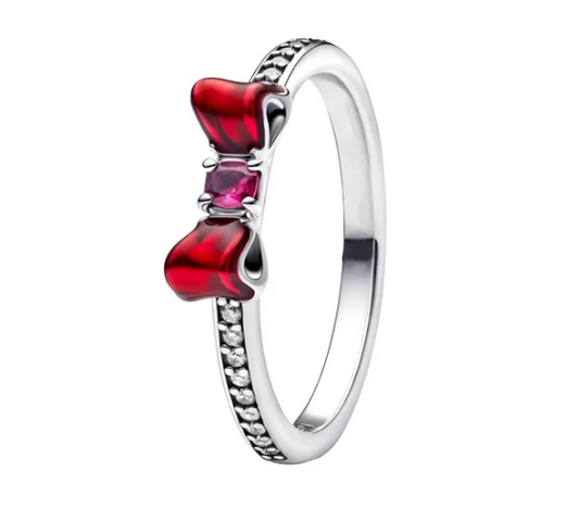 Anillo laso blanca nieves