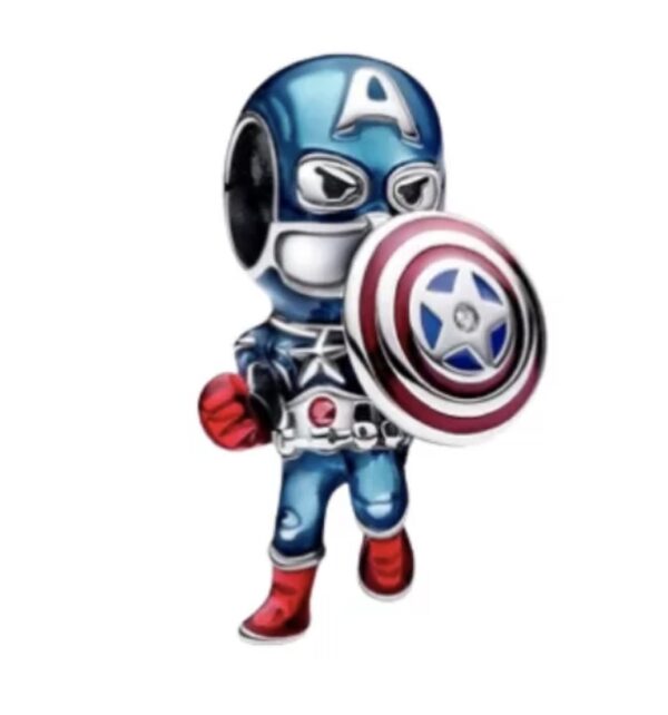 charm capitan america marvel