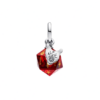Charm Colgante Dado Club del Fuego Infernal de Stranger Things