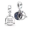 Charm colgante Sable de luz Jedi starwars