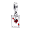 Charm Colgante Doble Reina De Corazones Villanos disney