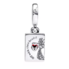 Charm Colgante Doble Reina De Corazones Villanos disney
